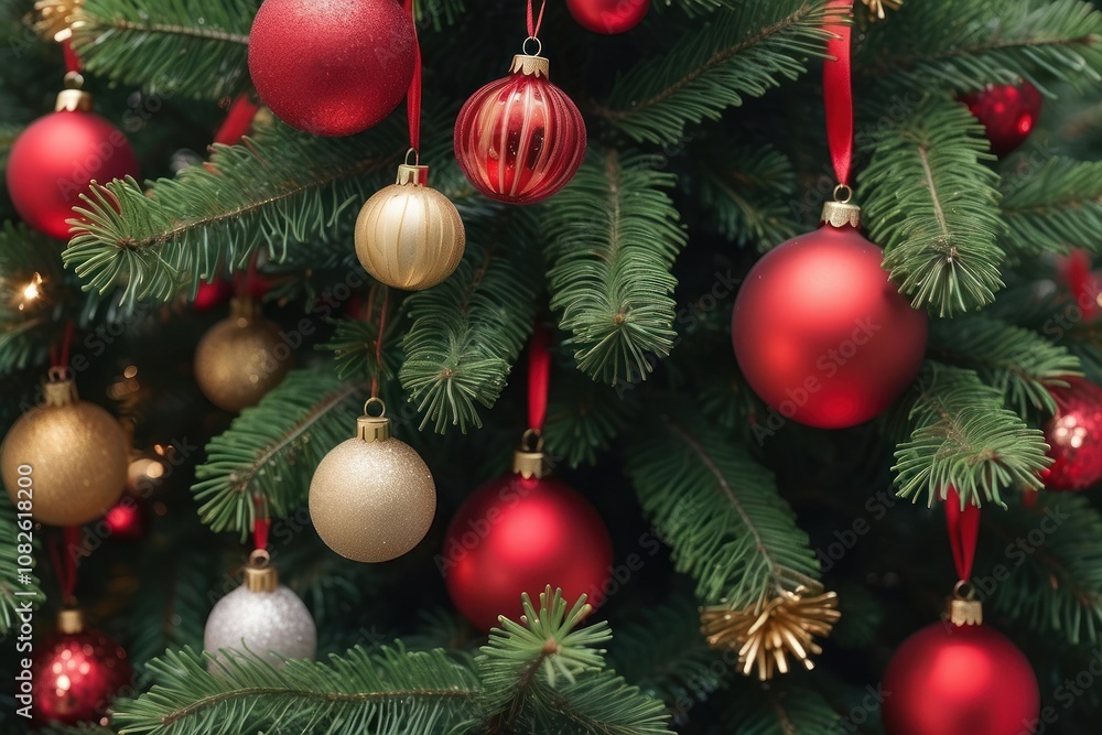 empty christmas table background with christmas tree out of focus for product display montage empty christmas table background with christmas tree out of focus for product display montage