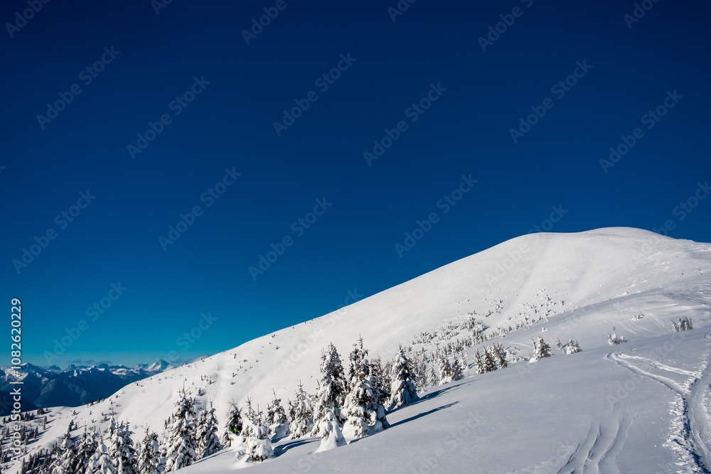 Ski mountaineering in the Carnic Alps, Friuli-Venezia Giulia, Italy Ski mountaineering in the Carnic Alps, Friuli-Venezia Giulia, Italy