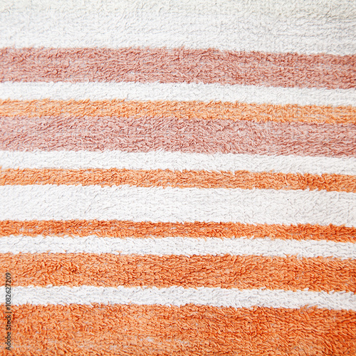 Wallpaper Mural brown stripes on a Terry towel Torontodigital.ca