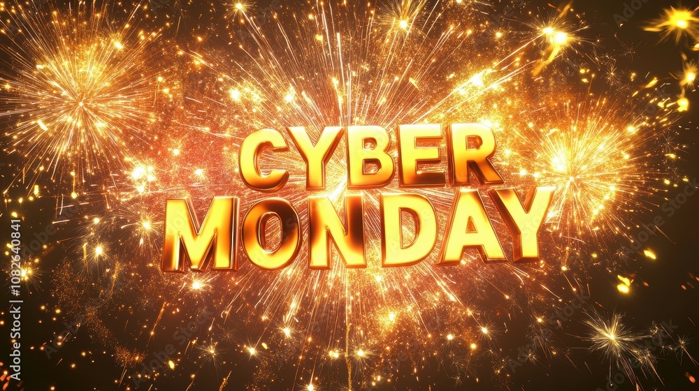 Cyber Monday sale event promotion poster. Cyber Monday sale event promotion poster.