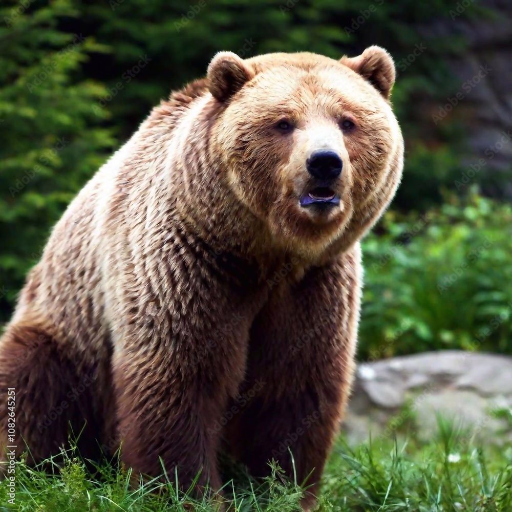 brown bear in the forest brown bear in the forest