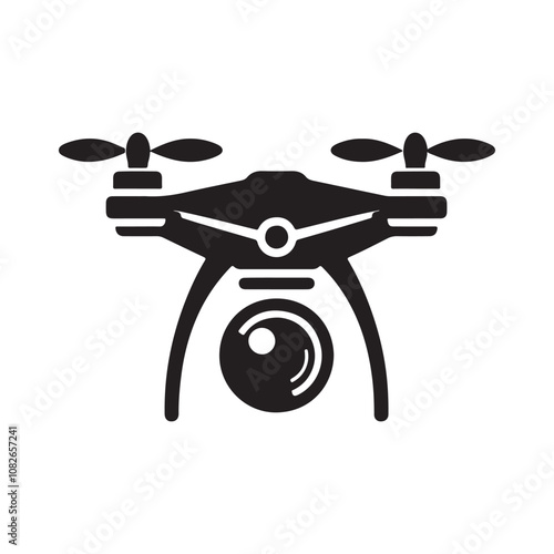 Download Premium Drone Silhouette Vectors – Perfect for Any Project