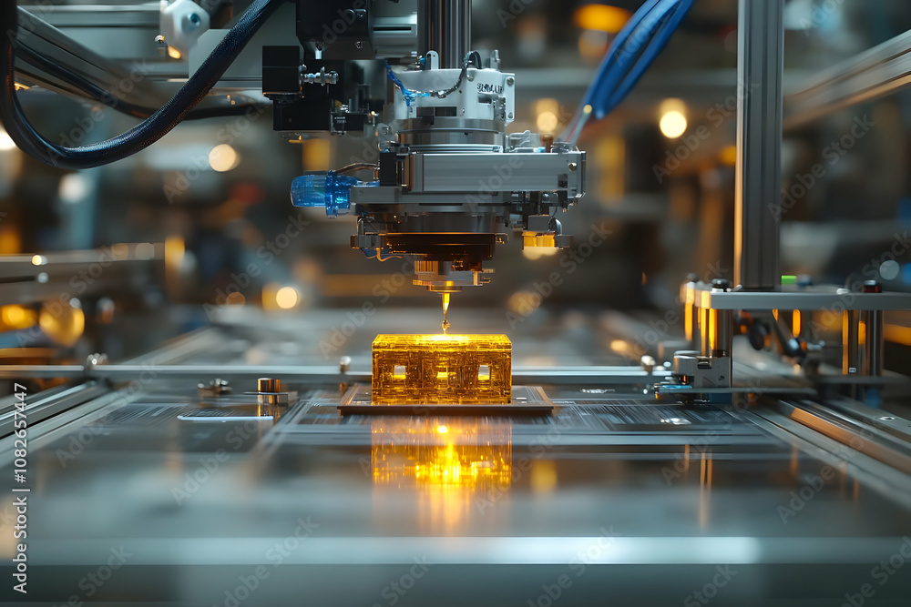 Photo Automated Robotic Arm 3D Printing Photo Automated Robotic Arm 3D Printing