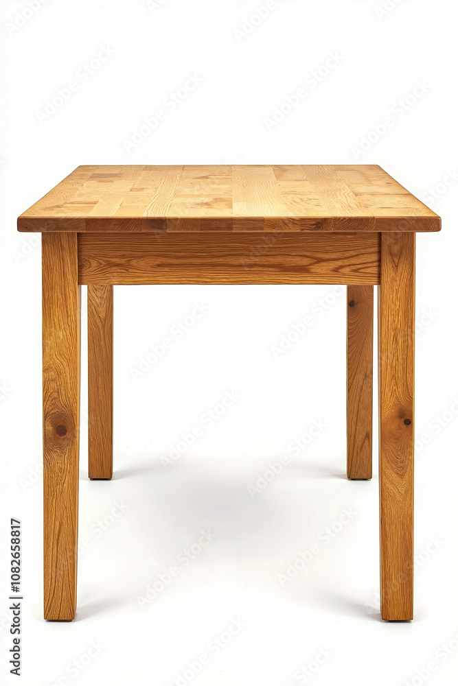 A wooden table with a white background A wooden table with a white background