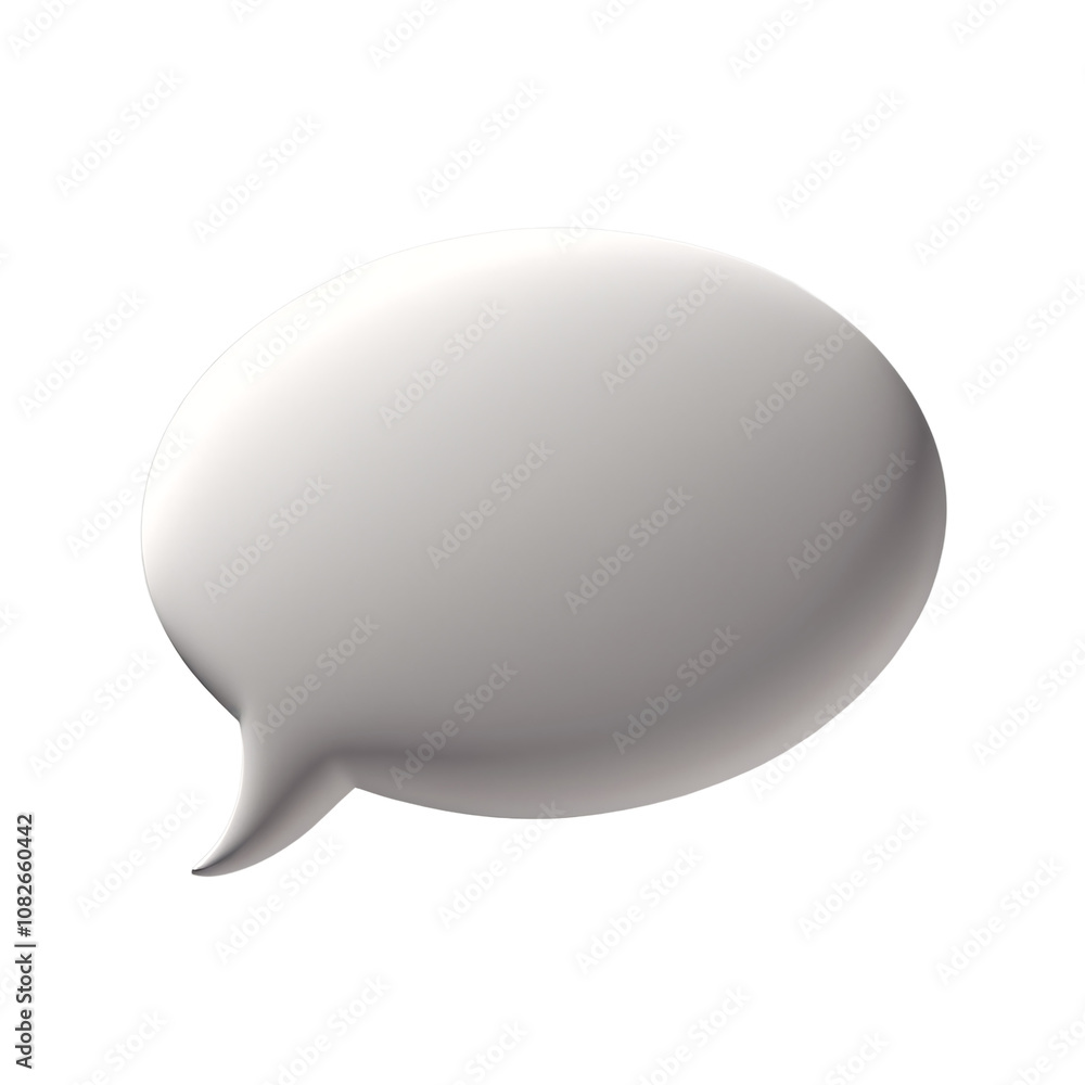 White 3D bubble with shadow and empty space for text on transparent background White 3D bubble with shadow and empty space for text on transparent background