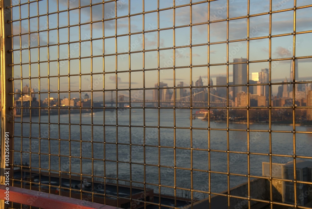 Obraz premium reflection in the building