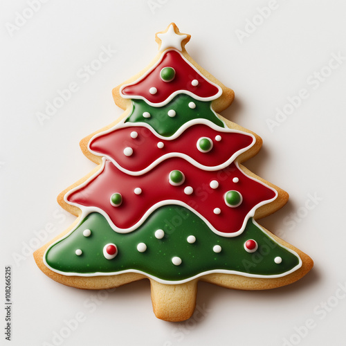 Wallpaper Mural Biscotti  a forma di albero di Natale fatti di marzapane o frolla Torontodigital.ca