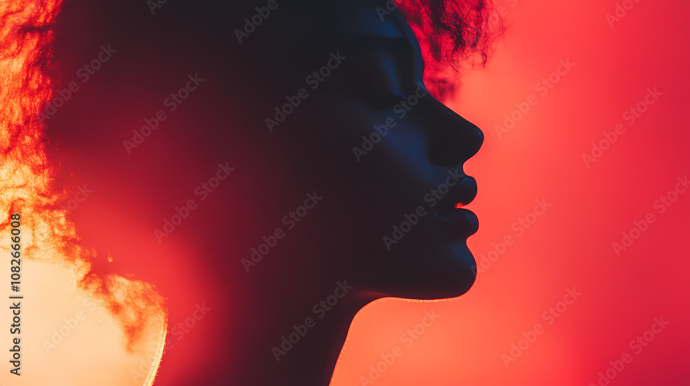 silhouette of a person silhouette of a person