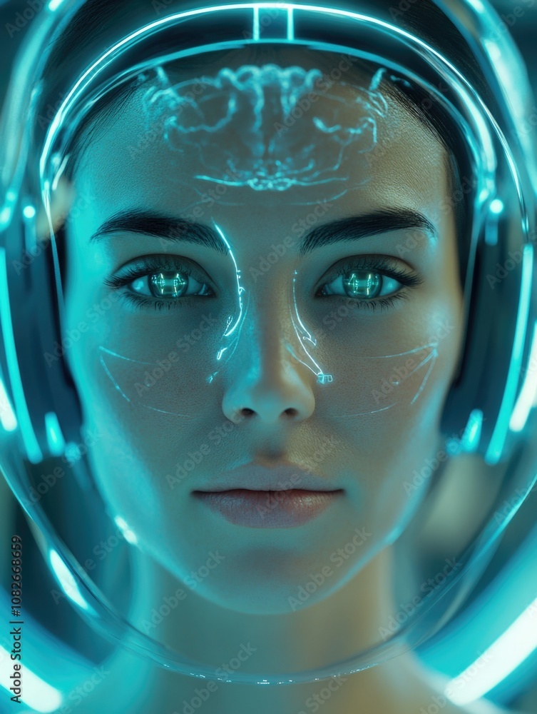 Advanced Cybernetic AI Concept Advanced Cybernetic AI Concept