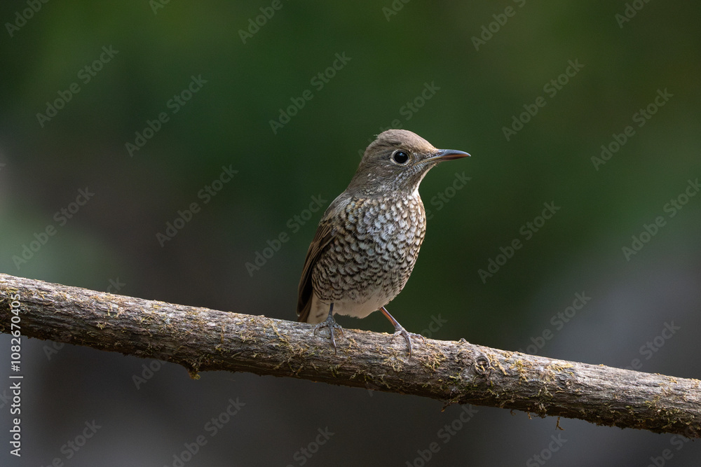 The blue rock thrush is a species of chat. This thrush-like Old World flycatcher was formerly placed in the family Turdidae. The blue rock thrush is a species of chat. This thrush-like Old World flycatcher was formerly placed in the family Turdidae.