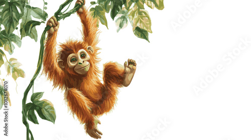 monkey on a branch