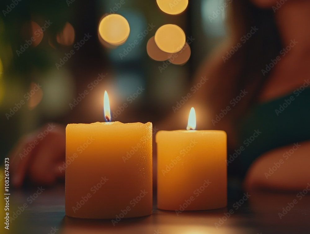 Serene Candlelight Serene Candlelight