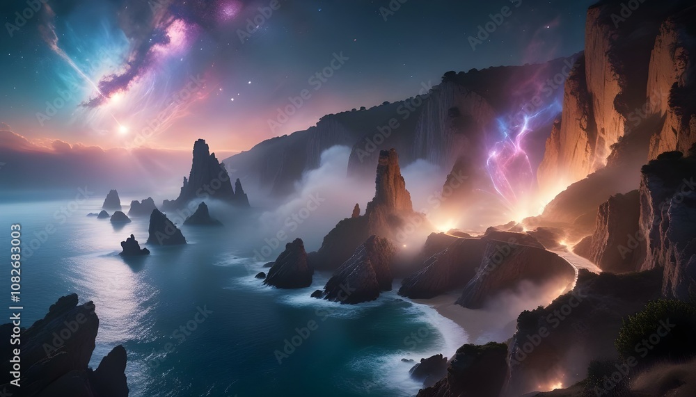planet and space