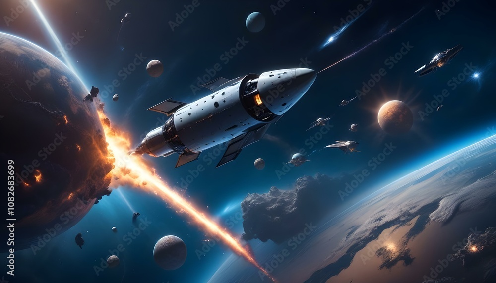 planet and space planet and space