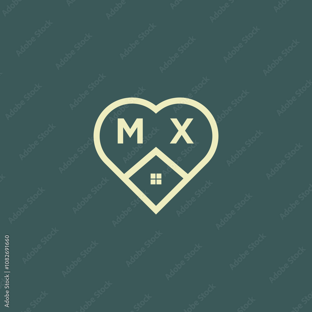initial letter real estate logo design stock vector initial letter real estate logo design stock vector