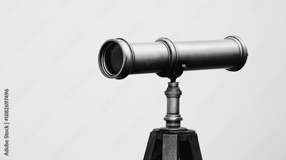 telescope isolated on a transparent or white background telescope isolated on a transparent or white background