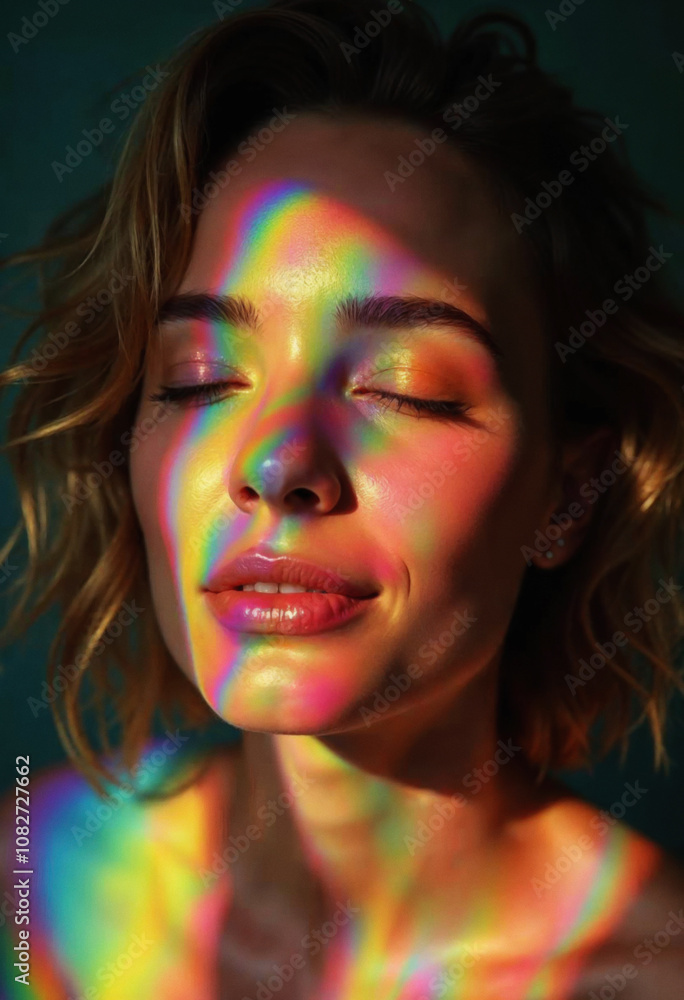 Sunlight on the face Sunlight on the face