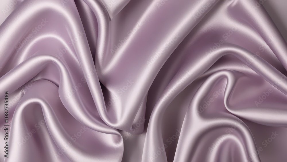 Obraz premium Luxury silk fabric with wrinkles background in purple shine for wedding, fashion themes and concepts. 