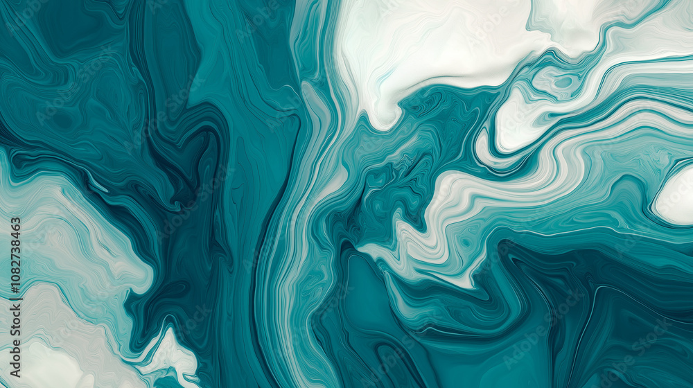 Blue frozen abstraction, light smooth wavy background Blue frozen abstraction, light smooth wavy background