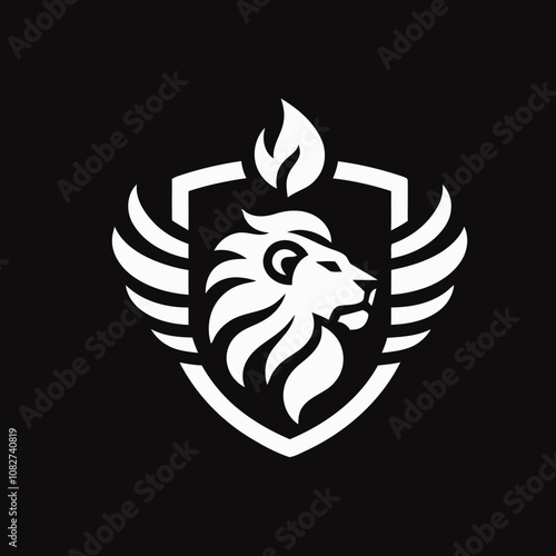 Fierce Animal Logo Collection Minimalist Vector Designs with Bold Colors and Dynamic Elements
