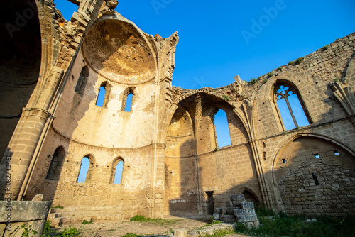 Interior view of historical Church of St. George the Exiler in the old town of Famagusta, Cyprus photo