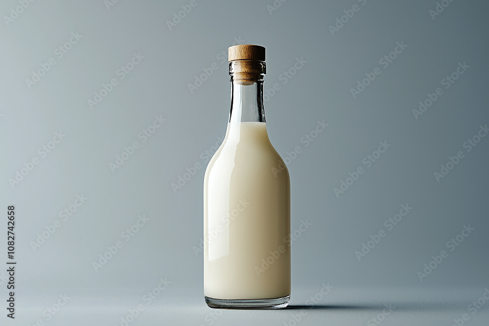 Mockup of clever packaging design for glass bottle of irish creme liquor, modern product design, minimalistic. Mockup of clever packaging design for glass bottle of irish creme liquor, modern product design, minimalistic.