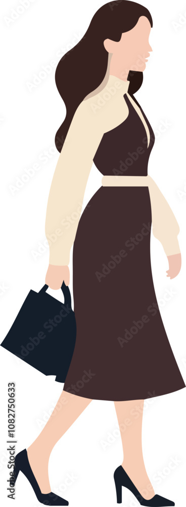 donna vista di profilo mezzo busto o busto intero vettoriale editabile donna vista di profilo mezzo busto o busto intero vettoriale editabile