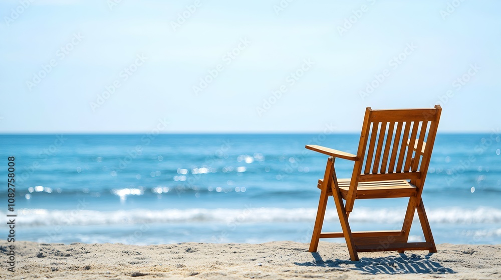 Serene Beachside Escape - Tranquil Ocean View with Wooden Table and Chair Sunlit Waves Creating a Peaceful Atmosphere Perfect for Zoom Backgrounds Serene Beachside Escape - Tranquil Ocean View with Wooden Table and Chair Sunlit Waves Creating a Peaceful Atmosphere Perfect for Zoom Backgrounds