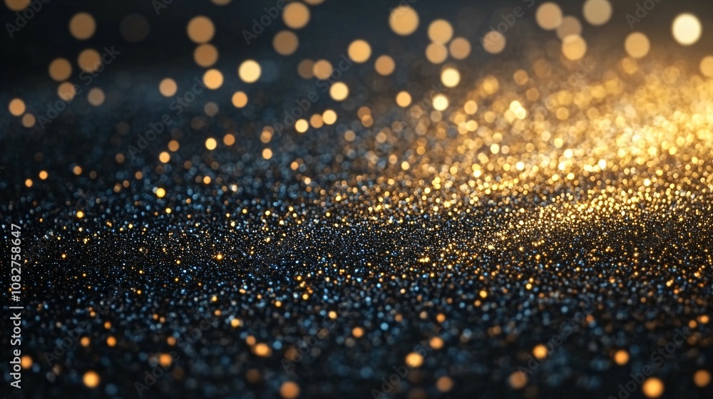 Gold sparkle and glitter effect on a glamorous background, glamour, shimmer, shining, luxury, festive, celebration, shiny Gold sparkle and glitter effect on a glamorous background, glamour, shimmer, shining, luxury, festive, celebration, shiny