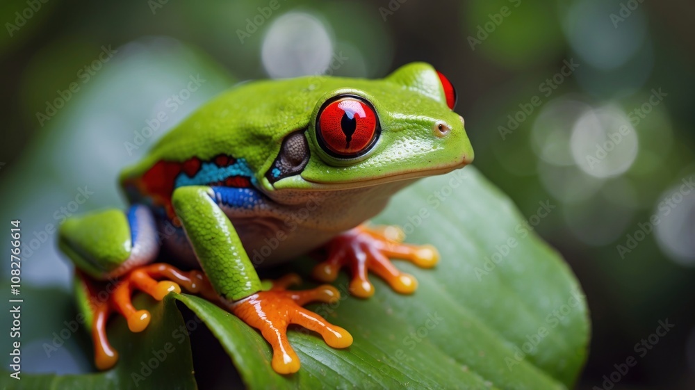 redeyed tree frog in costa rica redeyed tree frog in costa rica