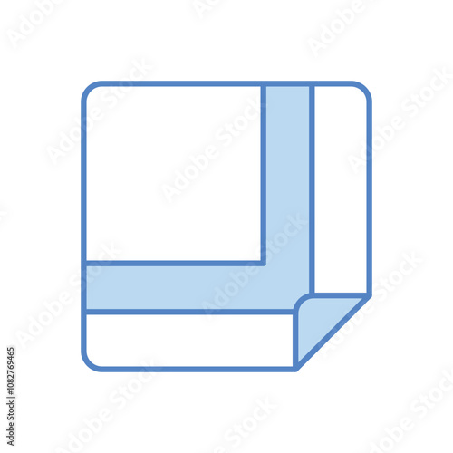 Handkerchief vector icon