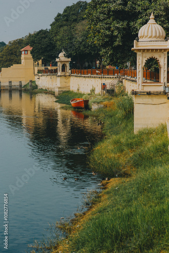 Photography Beautiful images of Lakhota Lake and the historic Lakhota Palace Museum in Jamnagar, Gujarat