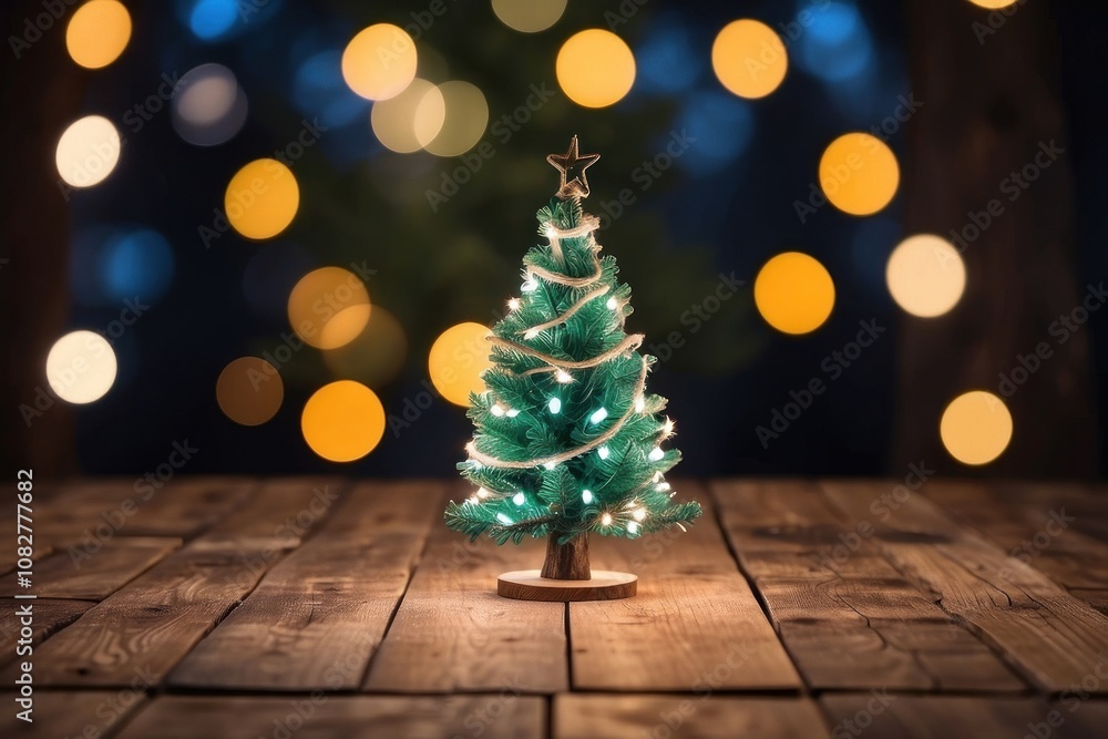 Holiday celebration, Christmas tree with bright lights, festive ornaments, December Holiday celebration, Christmas tree with bright lights, festive ornaments, December