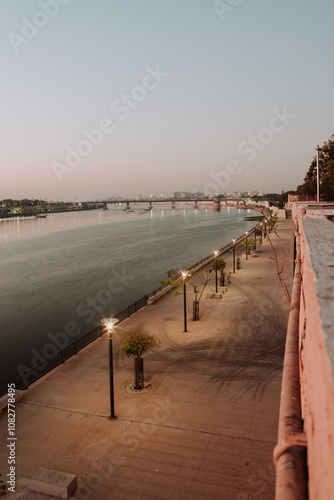 Photography Ahmedabad Waterfront - Photos of River Sabarmati at dawn and sunrise