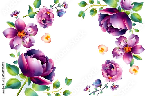 Elegant Purple Floral Arrangement