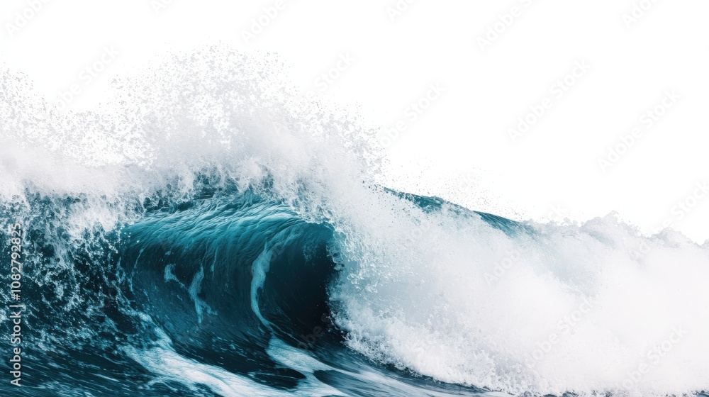 Dynamic Ocean Wave Splashing in Bright Light Dynamic Ocean Wave Splashing in Bright Light