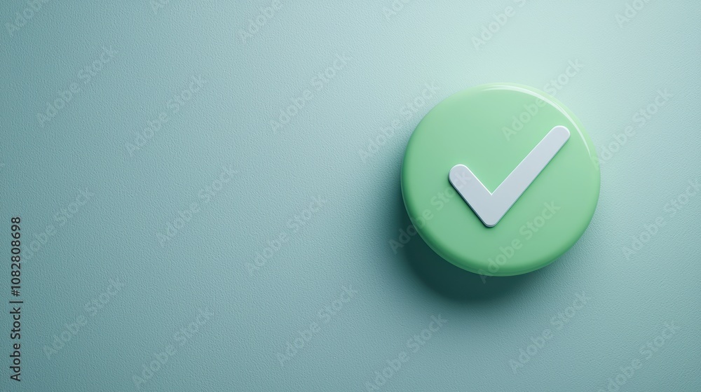 A vibrant green circle with a bold, white check mark centered on a minimalist gray background, conveying a clear message of confirmation, approval, or success. A vibrant green circle with a bold, white check mark centered on a minimalist gray background, conveying a clear message of confirmation, approval, or success.