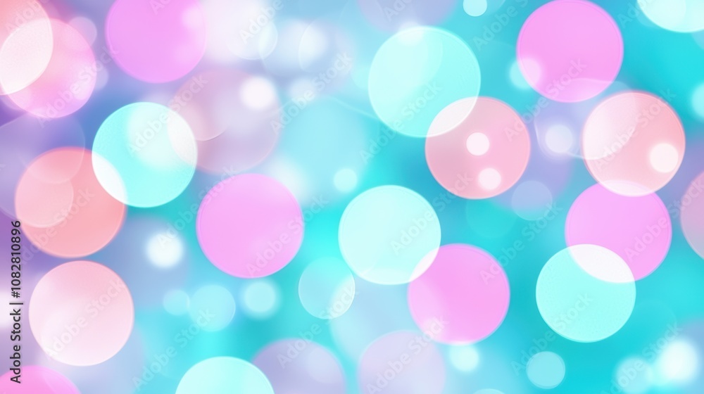 Soft pastel colored bokeh particles in pink, blue, and purple, creating a dreamy and romantic atmosphere, ideal for wedding invitations or whimsical backgrounds. Soft pastel colored bokeh particles in pink, blue, and purple, creating a dreamy and romantic atmosphere, ideal for wedding invitations or whimsical backgrounds.