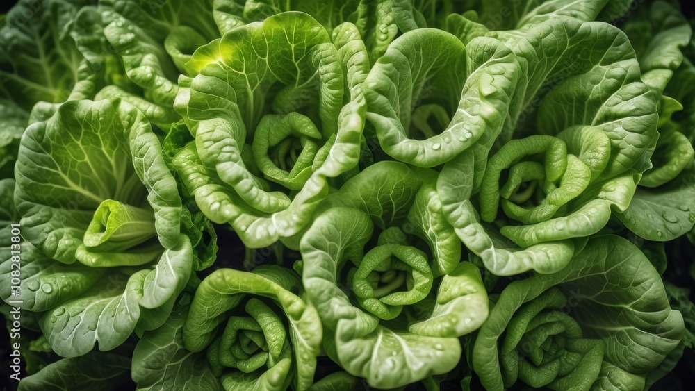 close up of green lettuce close up of green lettuce