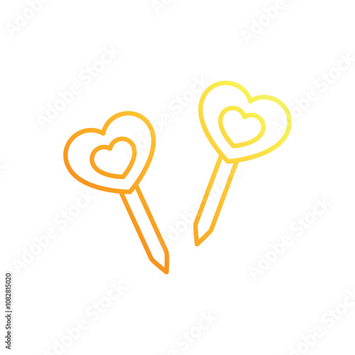 Cake Topper vector icon