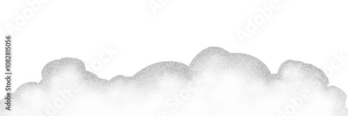 Set of  a black dots with a sandy texture. An abstract, grainy background featuring a noisy gradient pattern.