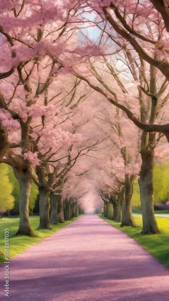 The seasonal changes in a tree-lined avenue, from the bare branches of winter to the vibrant blossoms of spring, capturing the subtle shifts in color and texture over time The seasonal changes in a tree-lined avenue, from the bare branches of winter to the vibrant blossoms of spring, capturing the subtle shifts in color and texture over time