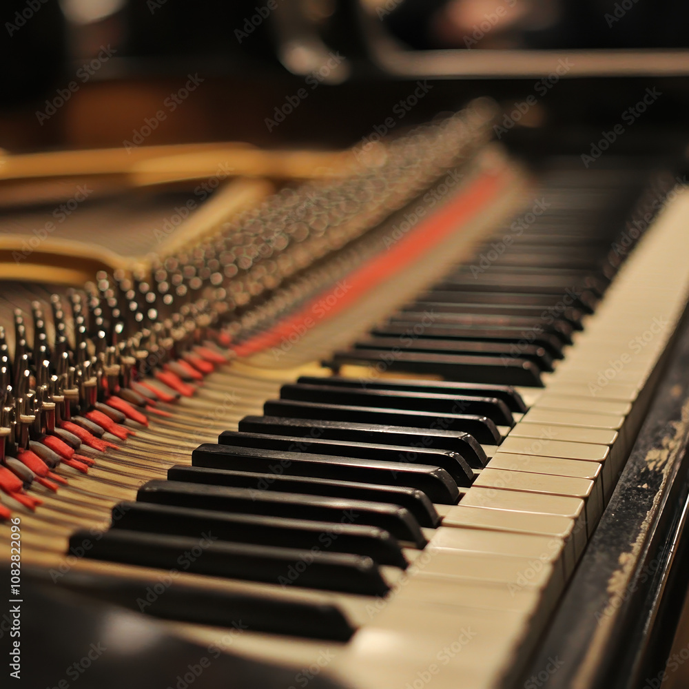 Grand Piano Strings and Hammers Grand Piano Strings and Hammers