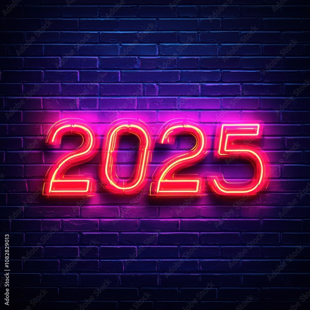 Bright neon sign displaying Bright neon sign displaying
