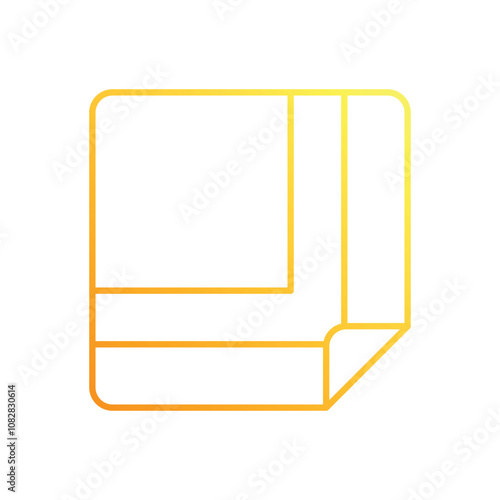 Handkerchief vector icon