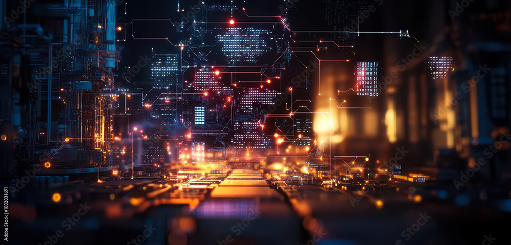Industry 4.0 Smart Factory Technology with AI Network and Big Data in Digital Manufacturing Industry 4.0 Smart Factory Technology with AI Network and Big Data in Digital Manufacturing