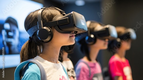 Virtual reality experience in futuristic learning environments