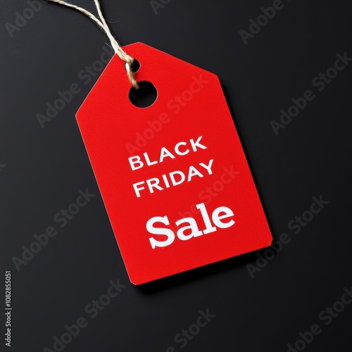 Black Friday sale event promotion poster.