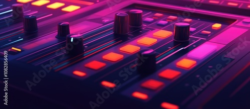 Faders for audio mixing and equalization control utilizing MIDI technology in music production