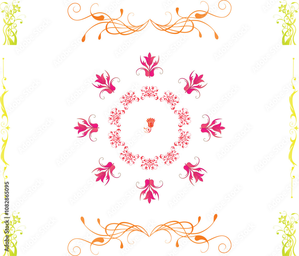 Mandala Design By Illustrator Mandala Design By Illustrator